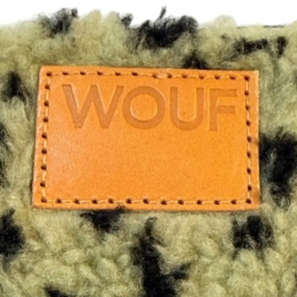 WOUF Olivia Small Pouch Coin Purse Wallet NWT Recycled Leopard Spain
